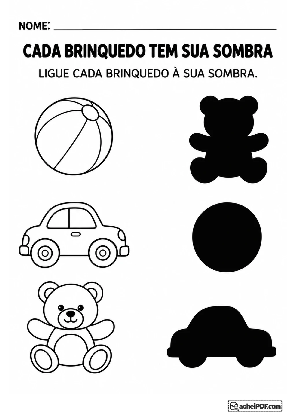 Atividades Pedagógicas para o Maternal II em PDF