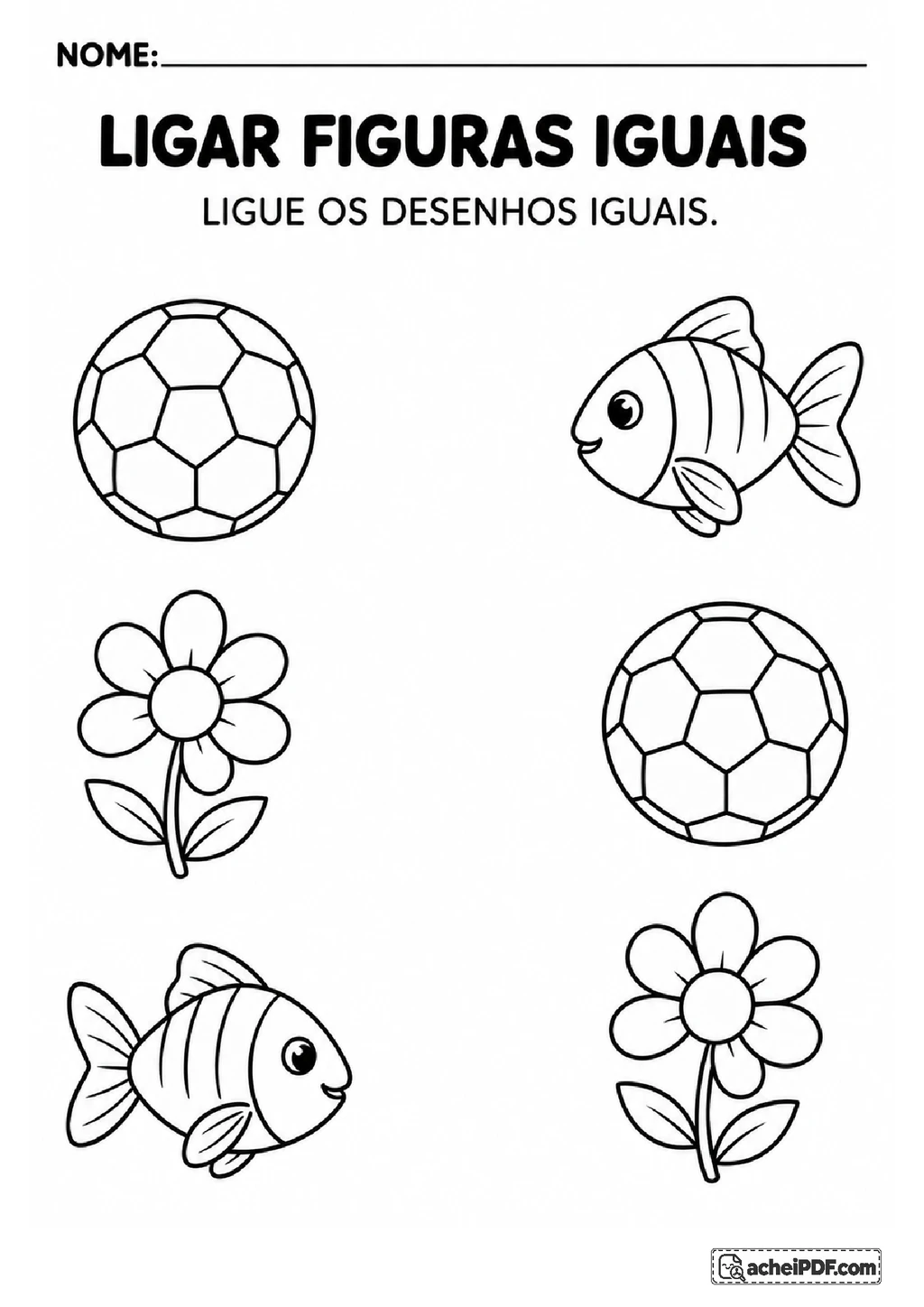 Atividades de Traçado e Movimento para Imprimir