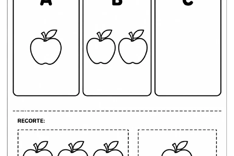 Números de 1 a 5: Contar, Comparar e Organizar