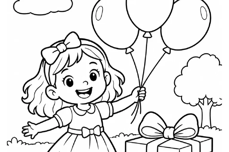 Atividades de Colorir para o Dia das Crianças para o Pré I