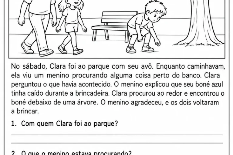 Compreensão Leitora com Textos e Desafios para o 3º ano