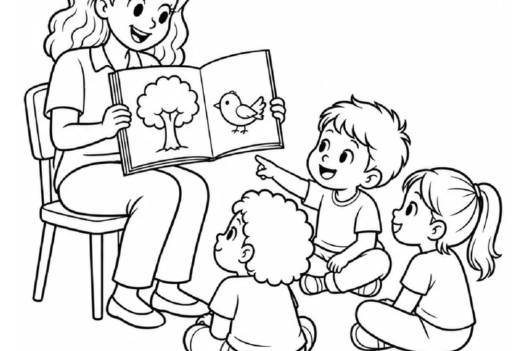 Atividades de Português do Dia dos Professores para o Pré I