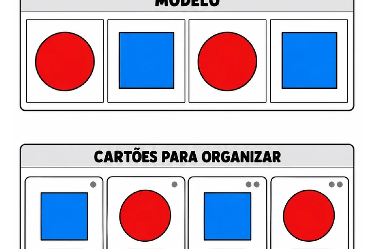 Atividades de Cores e Formas Geométricas para o Pré I